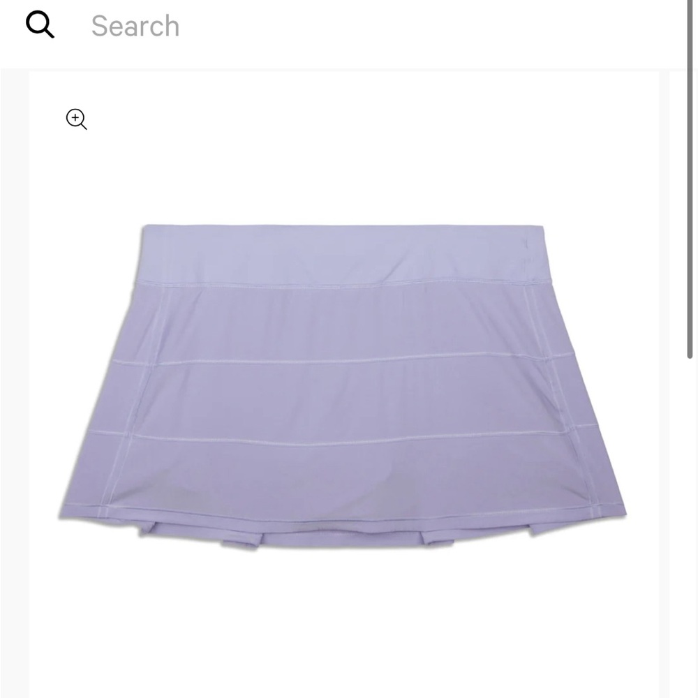 NWT Lululemon Pace Rival Skirt size 14